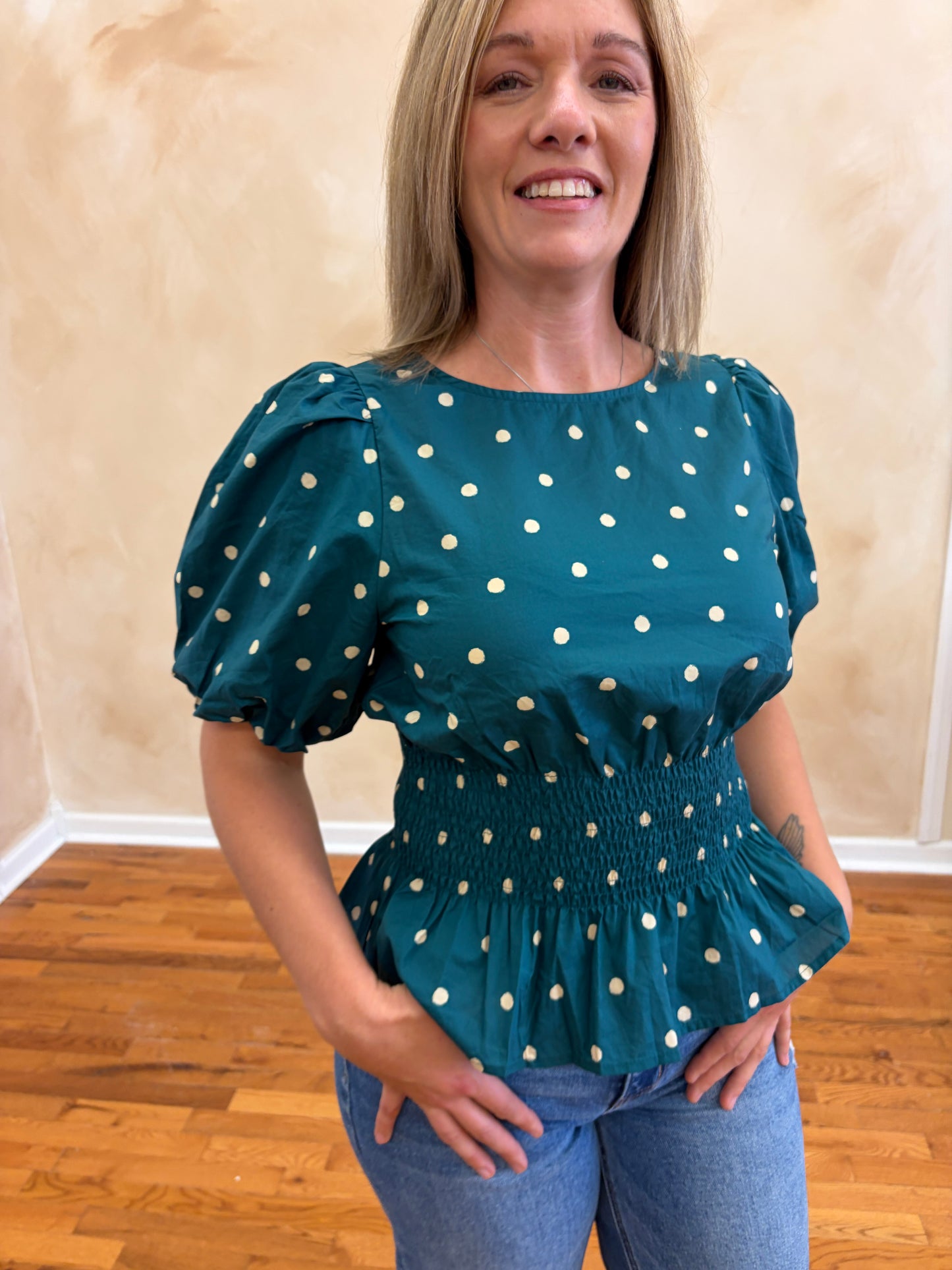 Haven Polka Dot Blouse