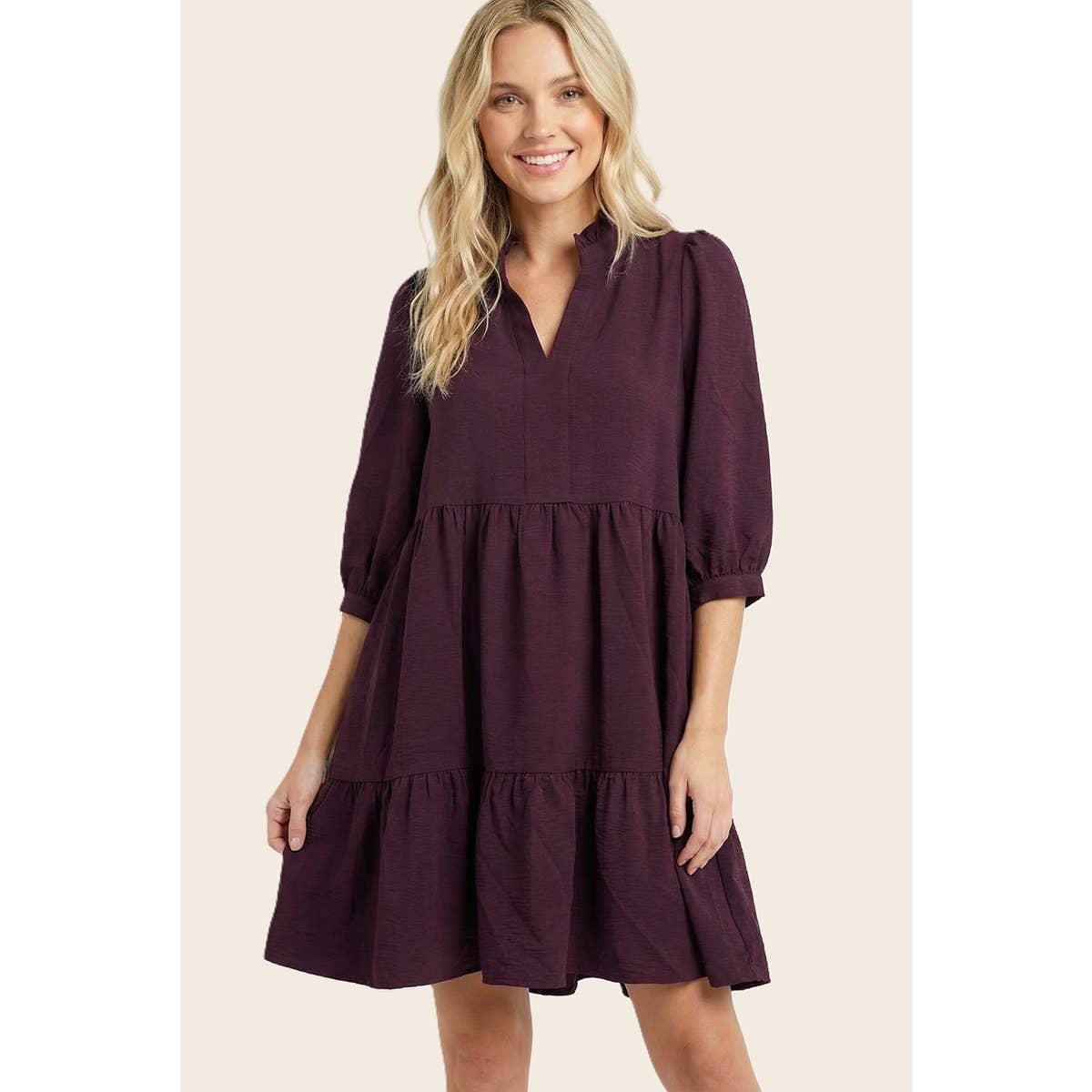 Ella Plum Dress