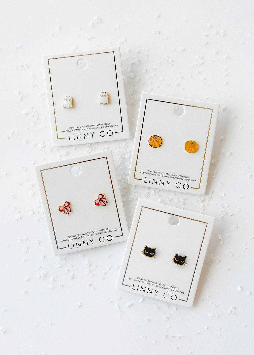 Screwback Stud Earrings - Knox Pumpkin