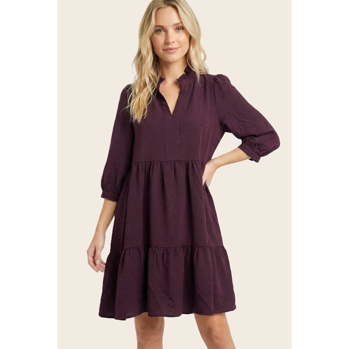 Ella Plum Dress