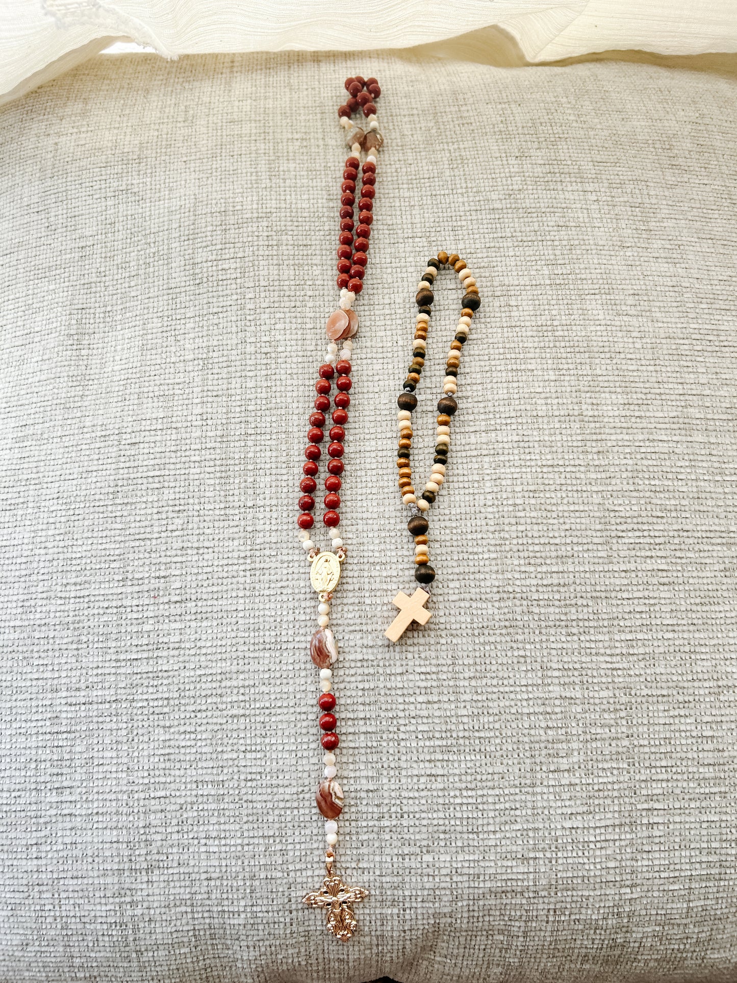 Mini Wooden Rosary