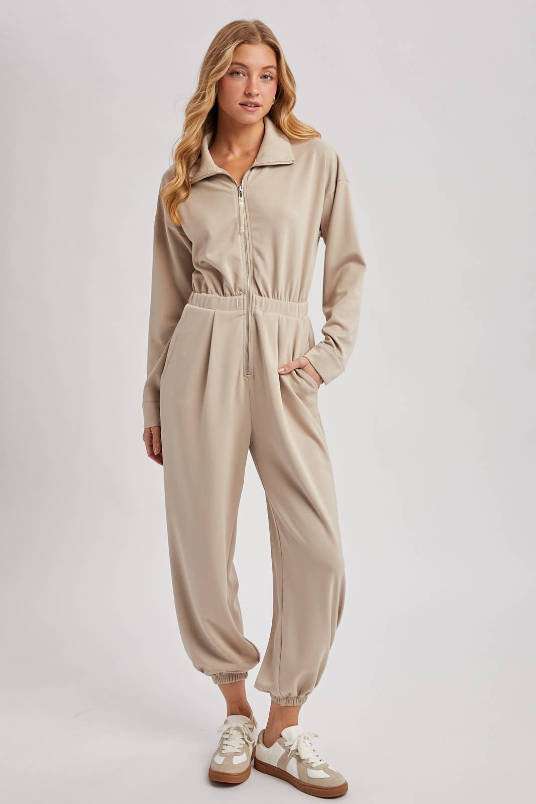 Andie Zip-Up Jumpsuit