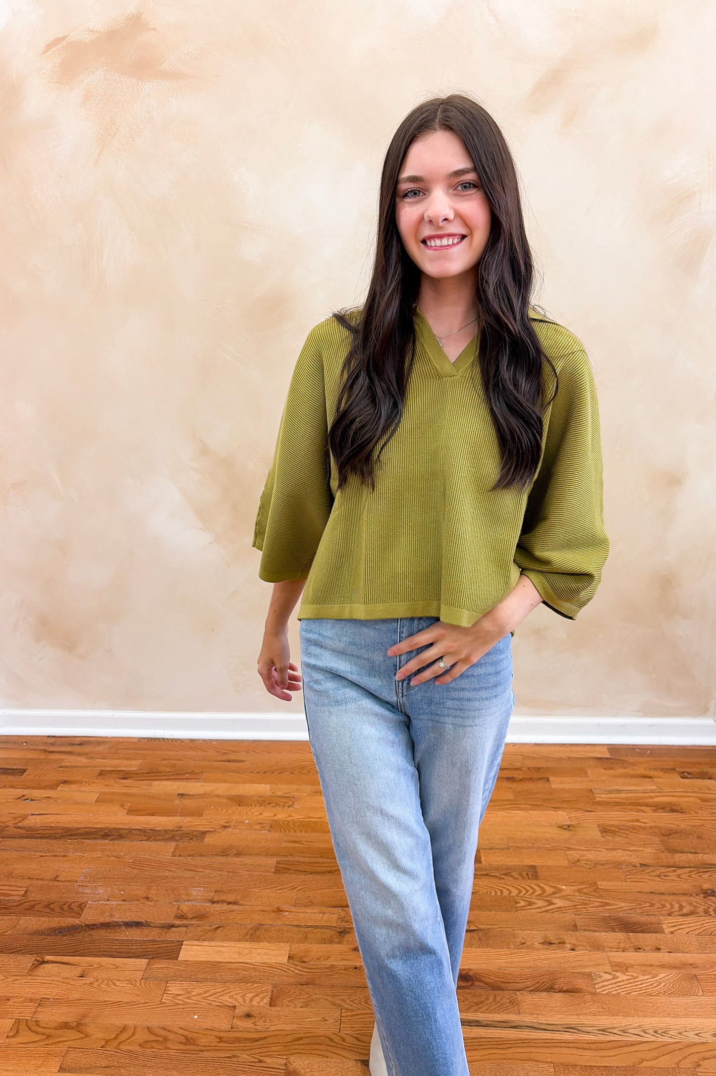 Wrenley Sweater | Olive