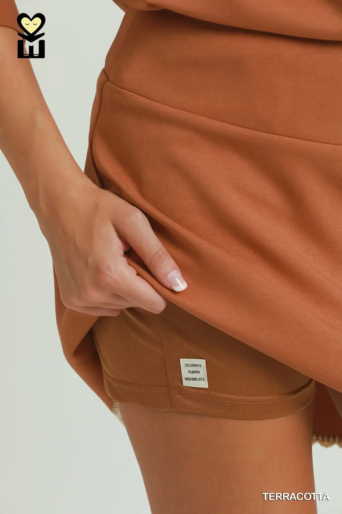 Allison Athletic Skirt | Terracotta