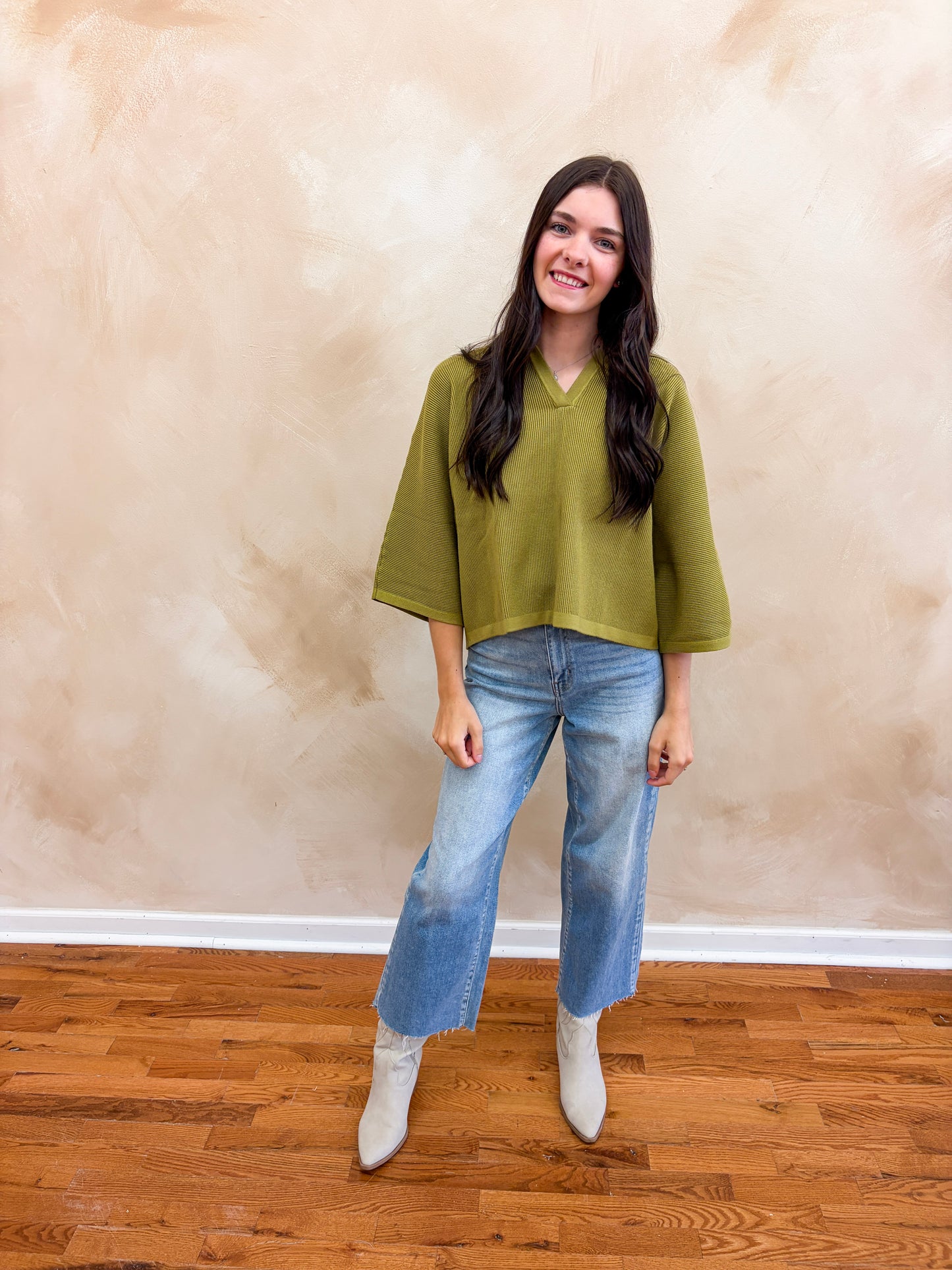 Wrenley Sweater | Olive