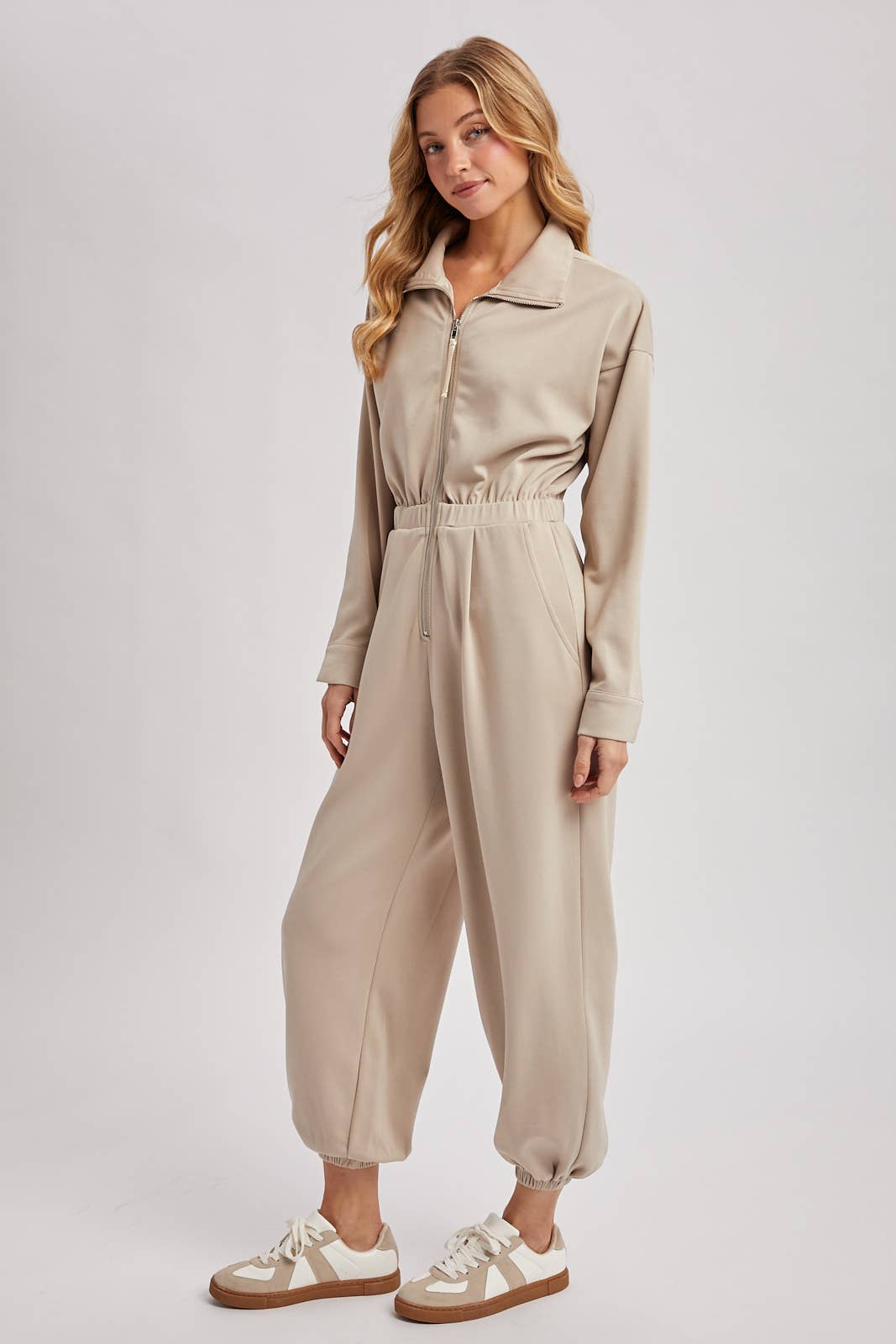 Andie Zip-Up Jumpsuit