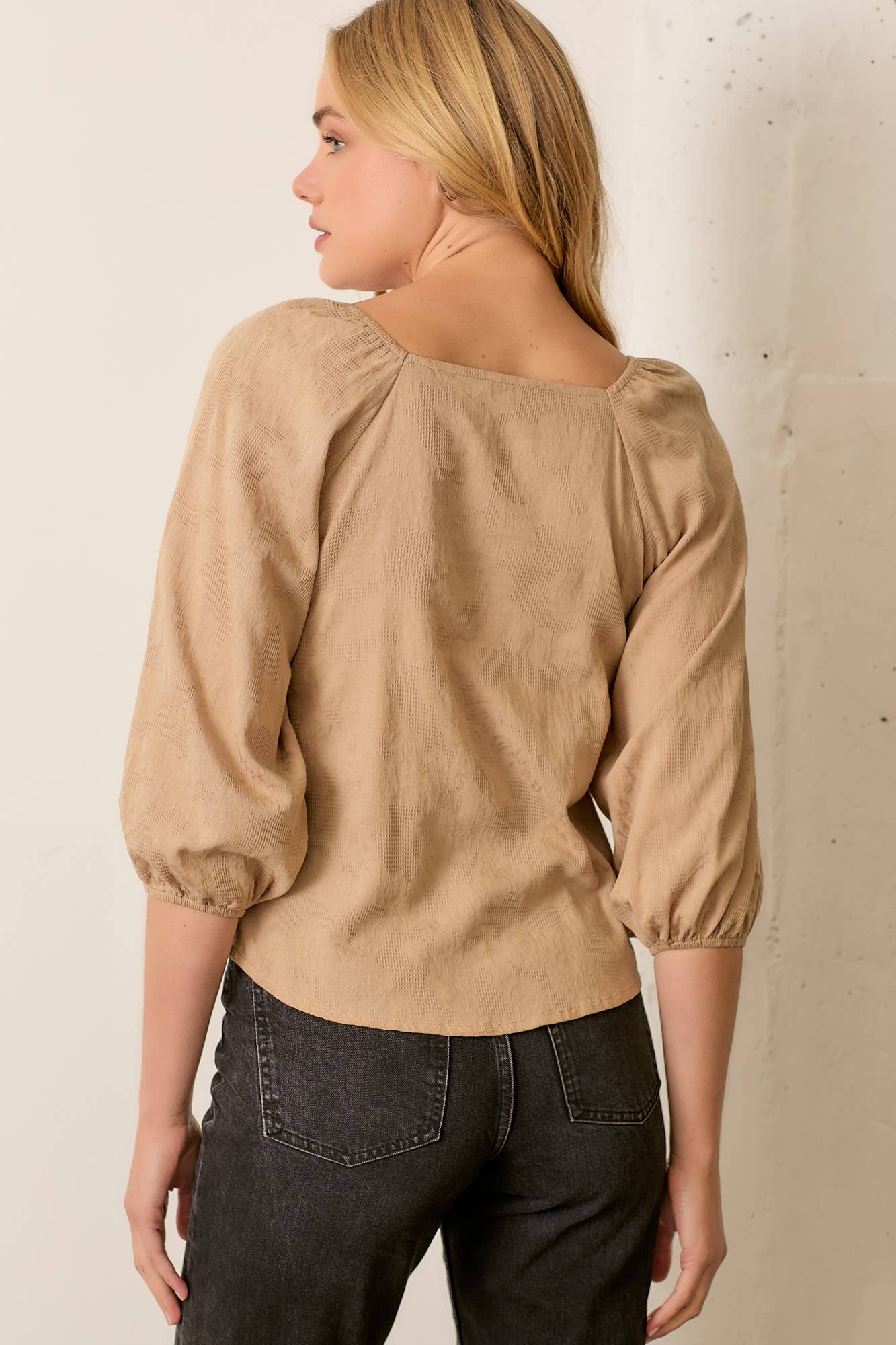 Penny Blouse | Taupe