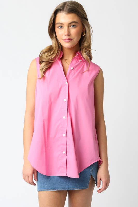 Aria Pink Blouse