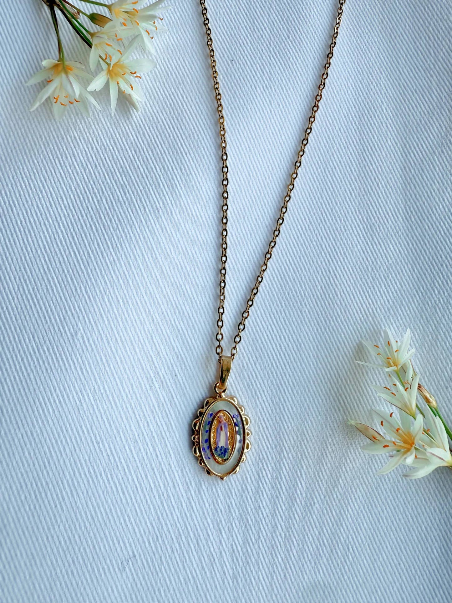 Dainty Our Lady in Lavender 