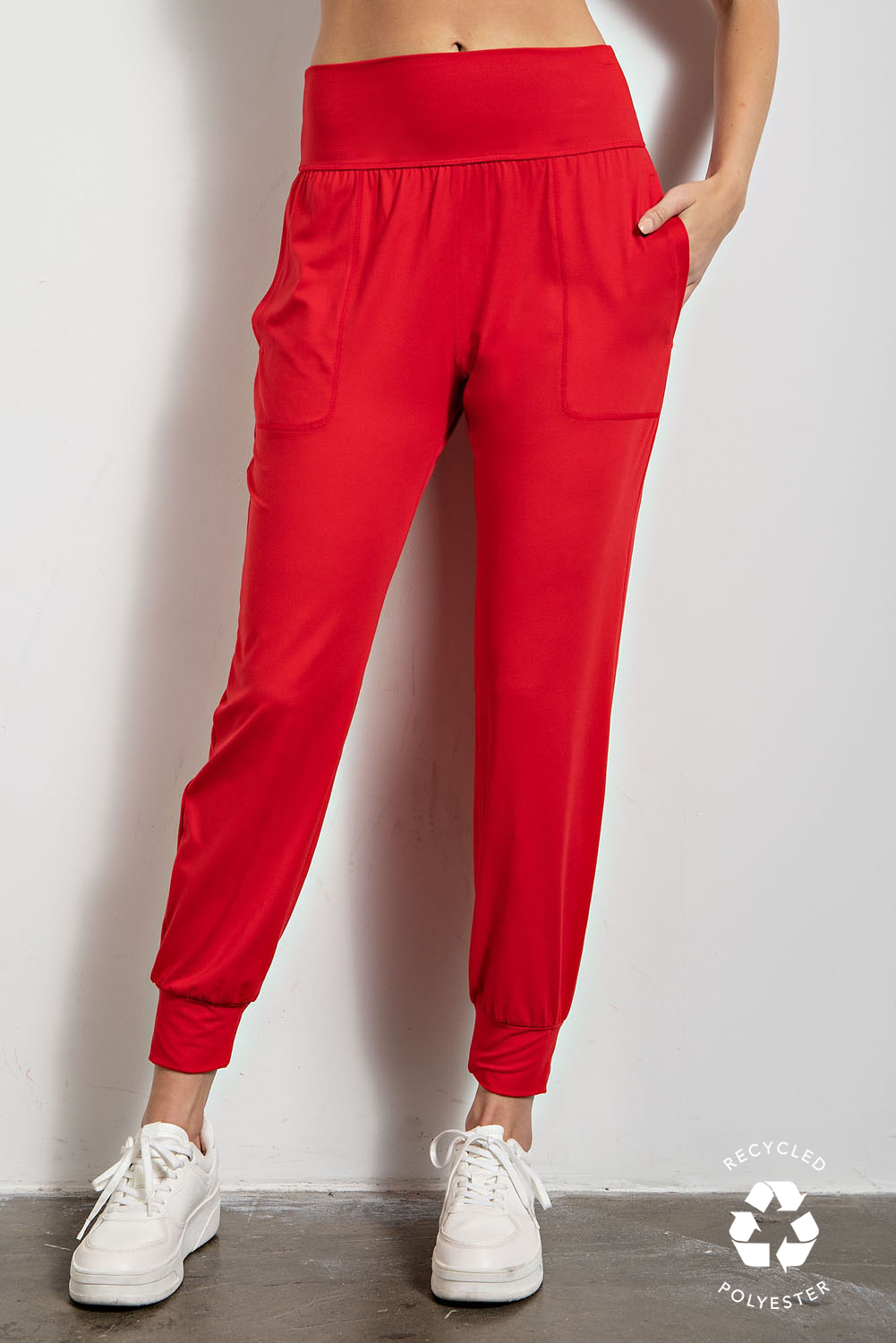 Herbie Red Joggers