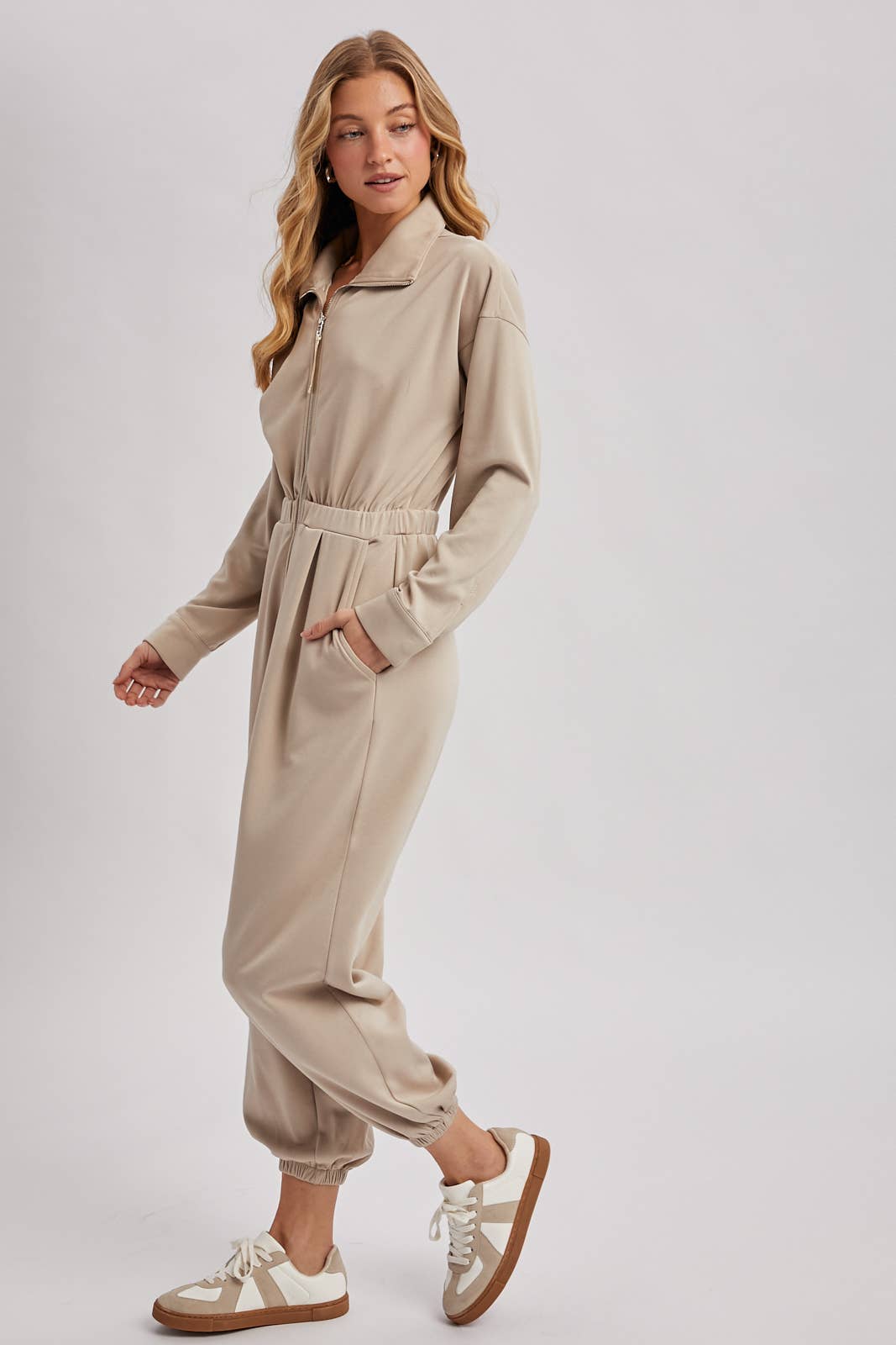 Andie Zip-Up Jumpsuit