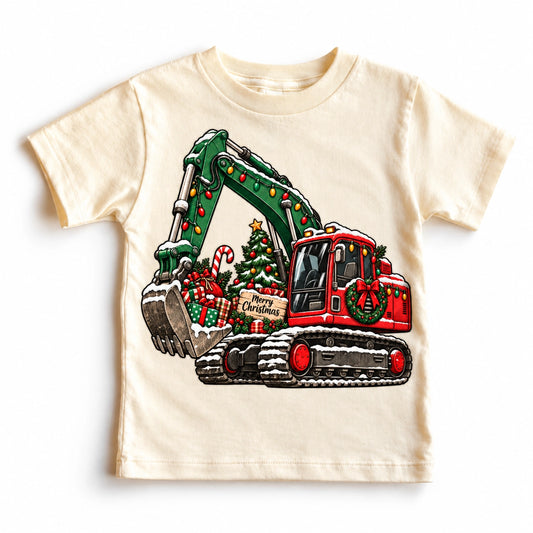 **Pre-order** Christmas Excavator Tee