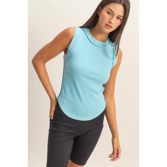 Evelyn Tank | Electric Blue