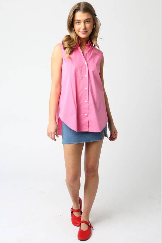 Aria Pink Blouse