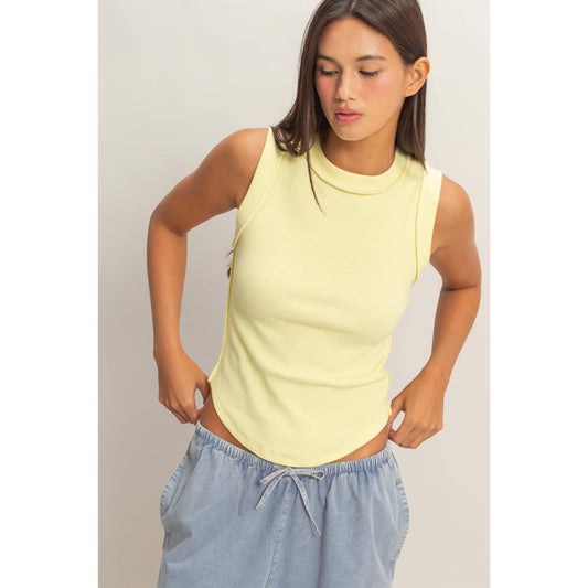 Evelyn Tank | Butter Yellow