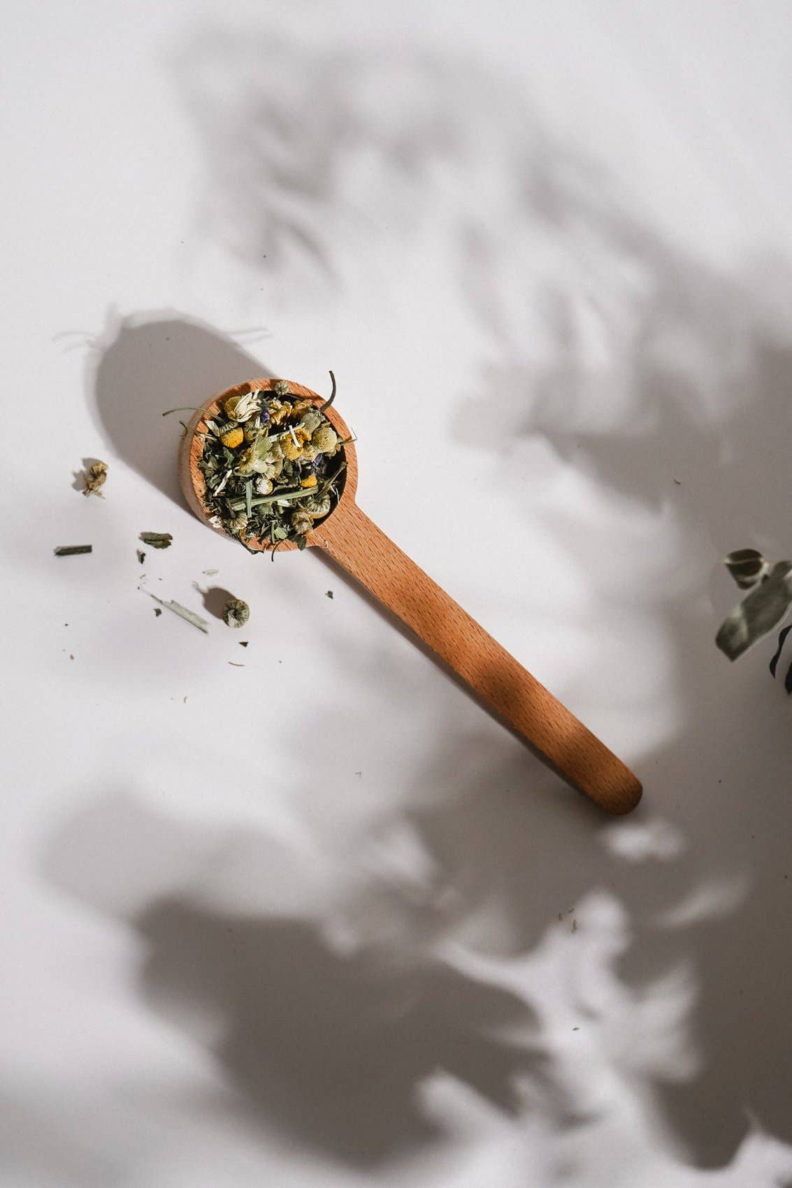 Wooden Tea Scoop | Loose Leaf Herbal Tea Measuring Spoon