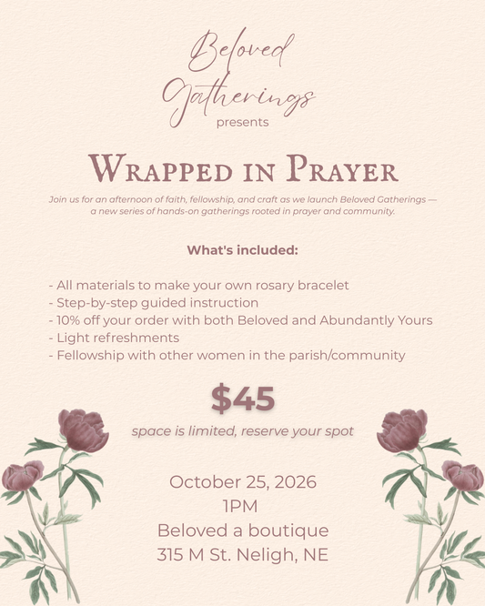 Wrapped in Prayer Ticket