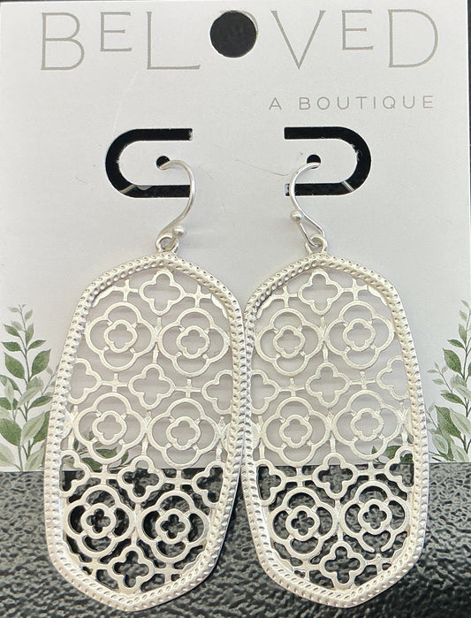 Silver Open Pattern - Large