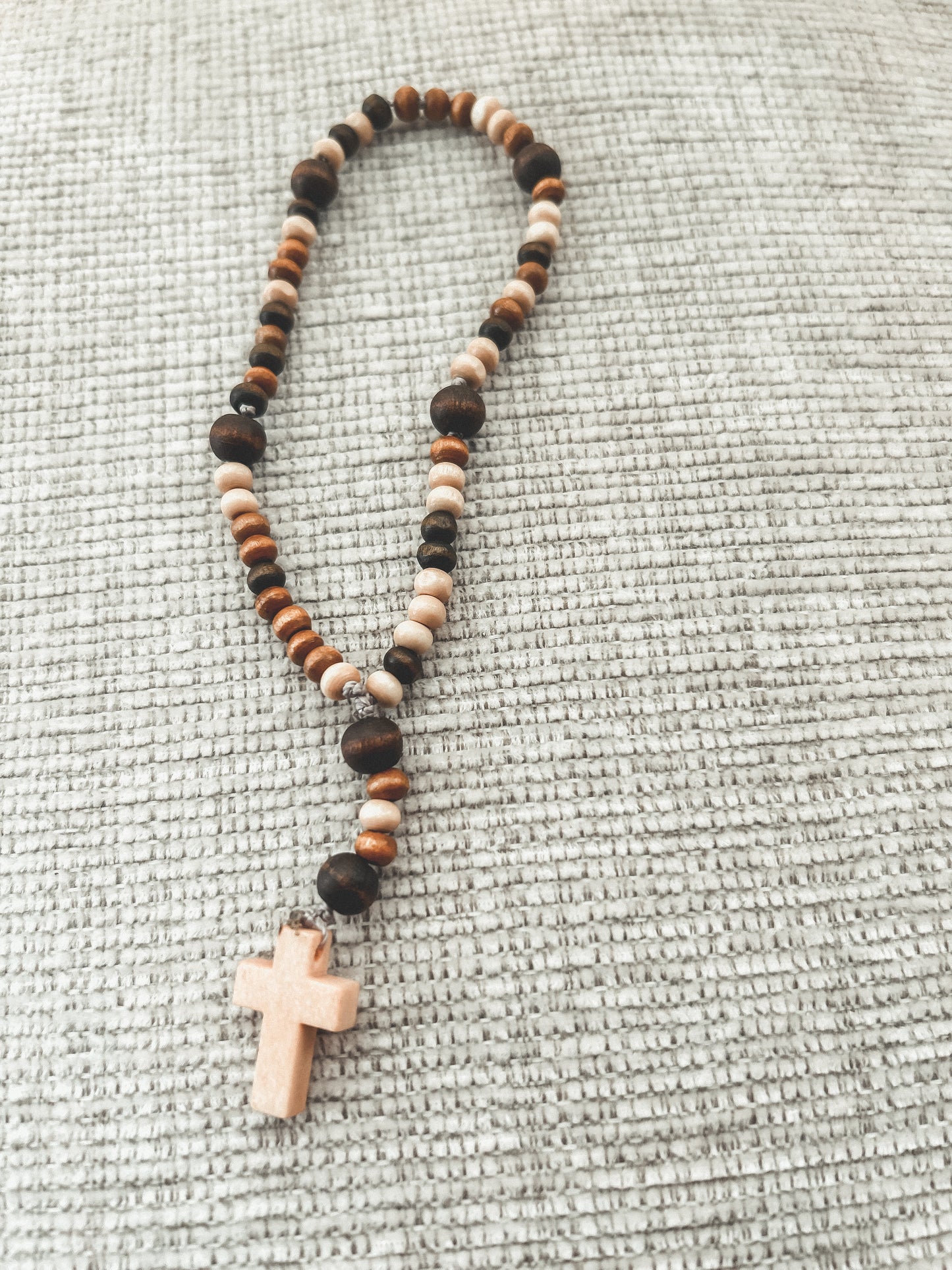 Mini Wooden Rosary