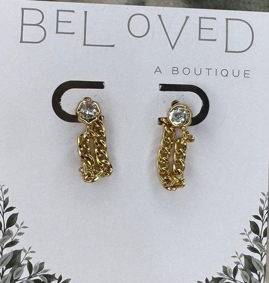 Chain Dangle Earrings