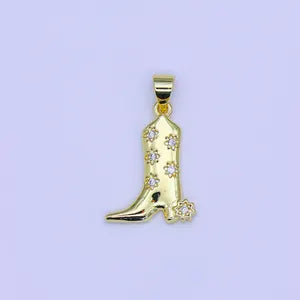 Cowboy Boot | Gold