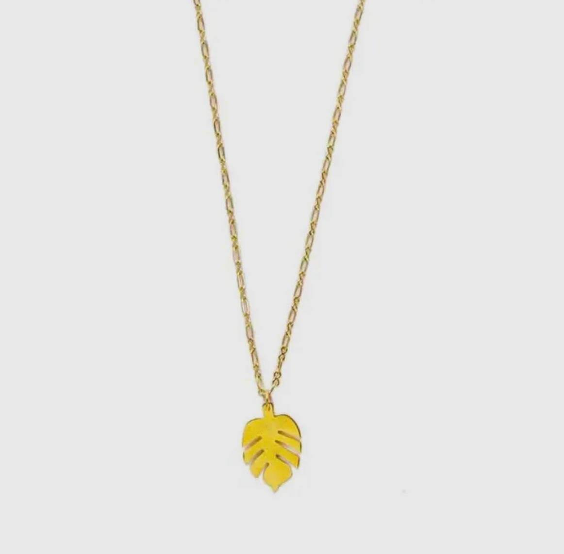 New Life Leaf Necklace