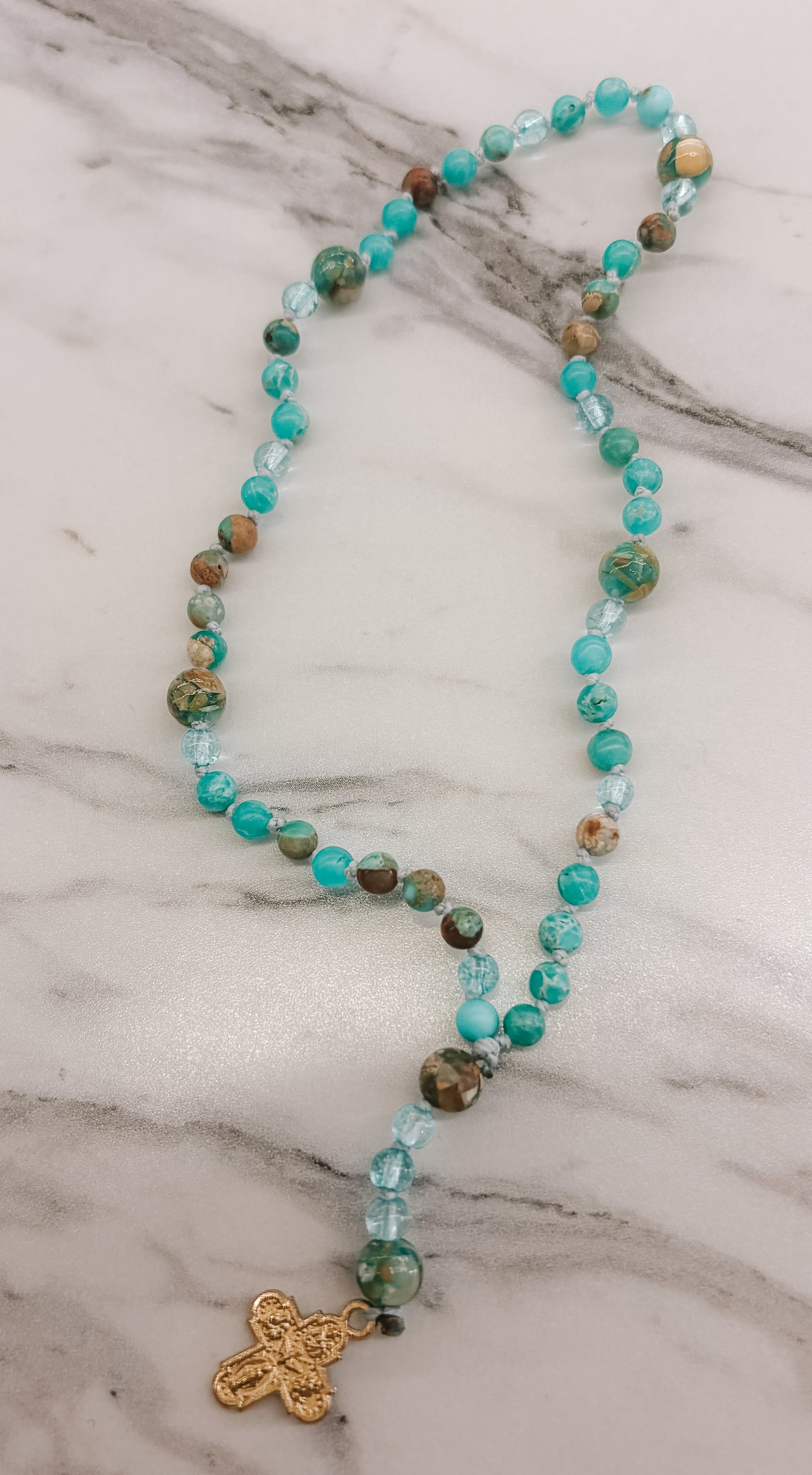 Star of the Sea Mini Rosary