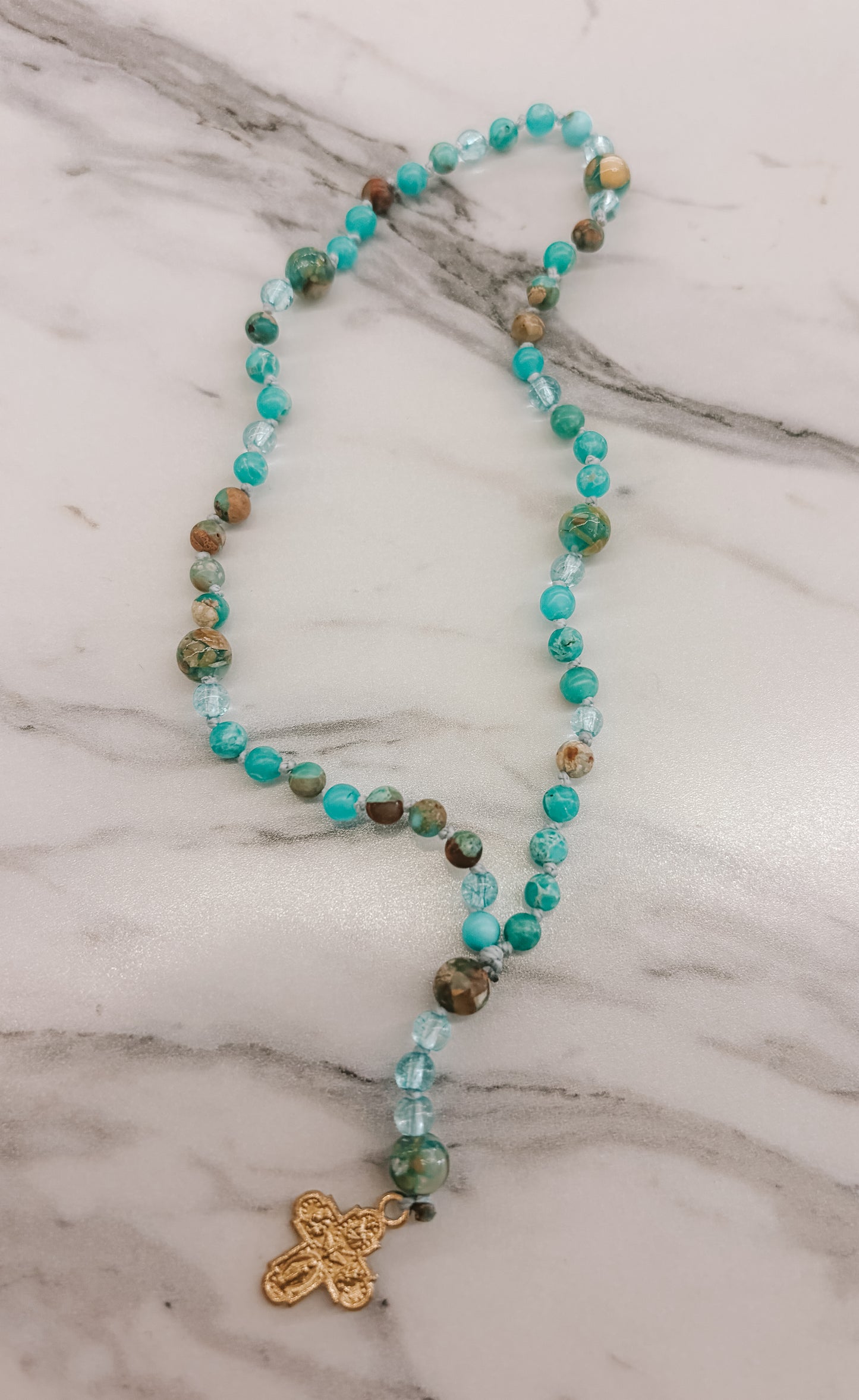 Star of the Sea Mini Rosary