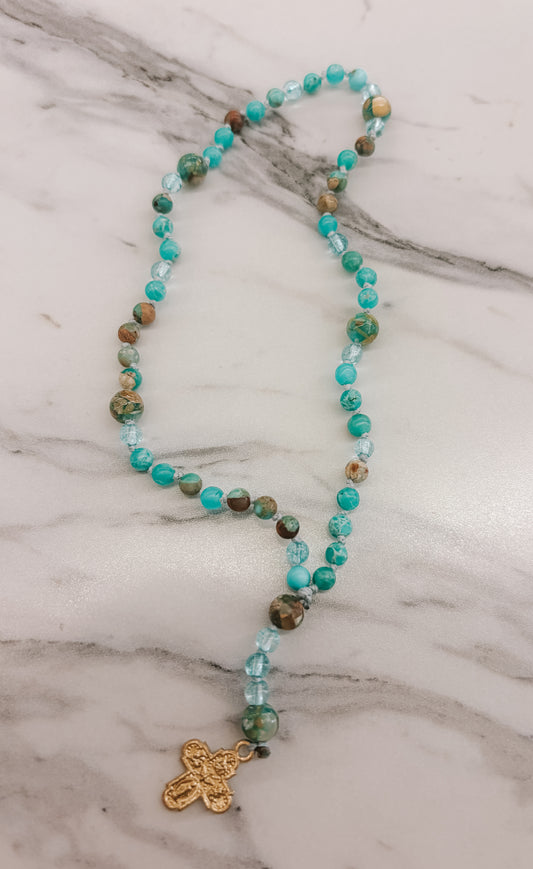 Star of the Sea Mini Rosary