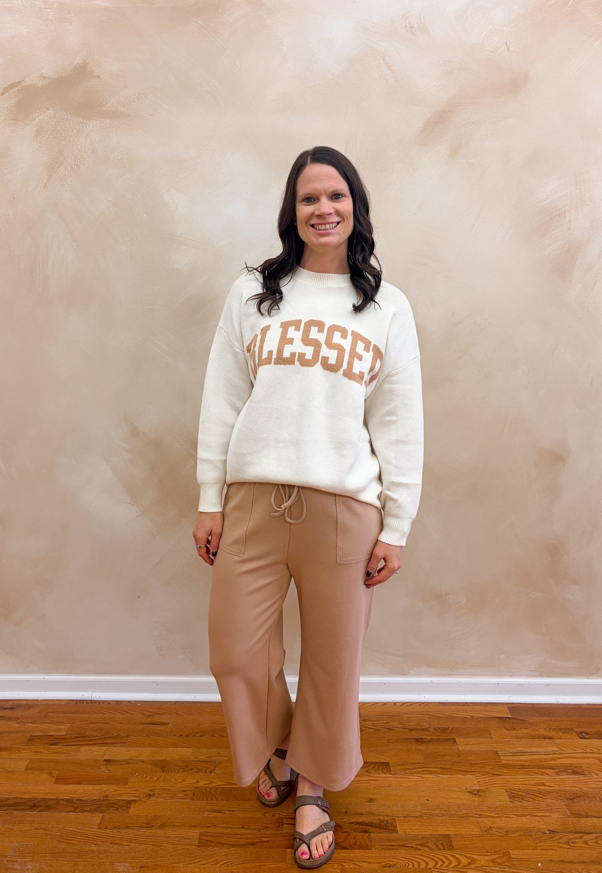 Blessed Oversized Knit Sweater