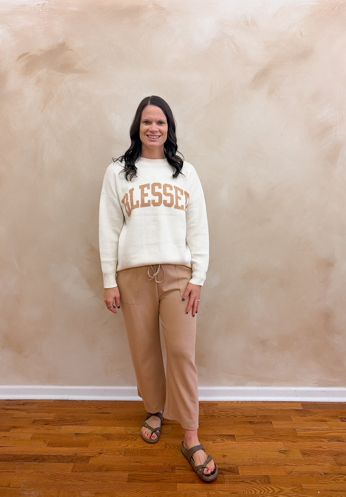 Blessed Oversized Knit Sweater