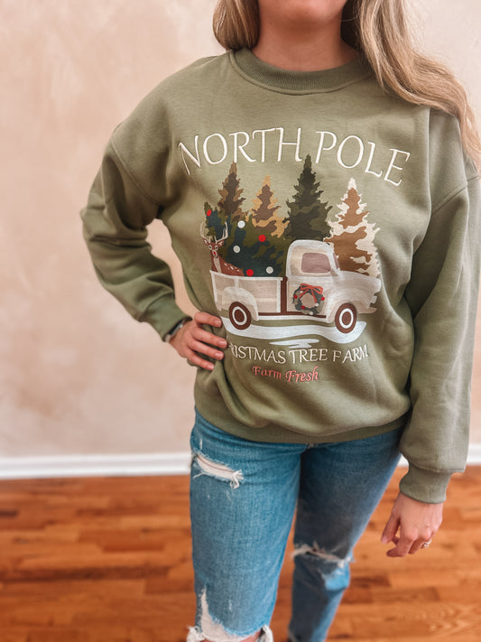 North Pole Sweatshirt