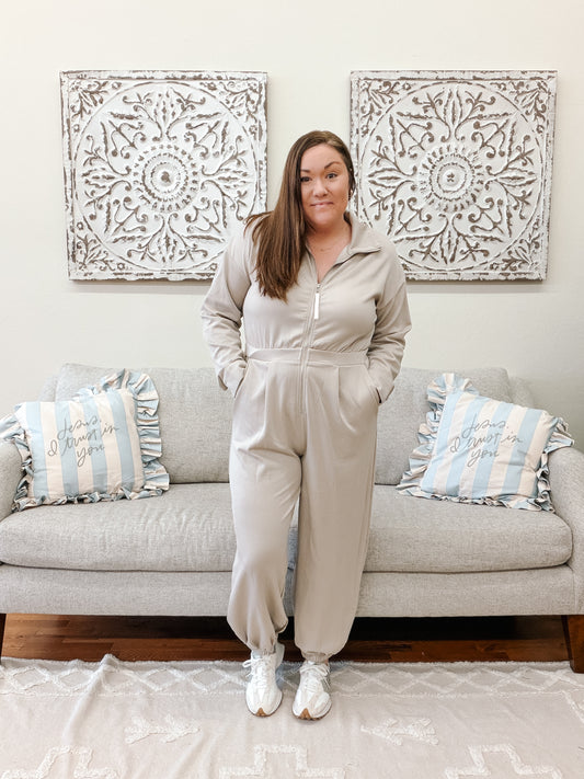 Andie Zip-Up Jumpsuit