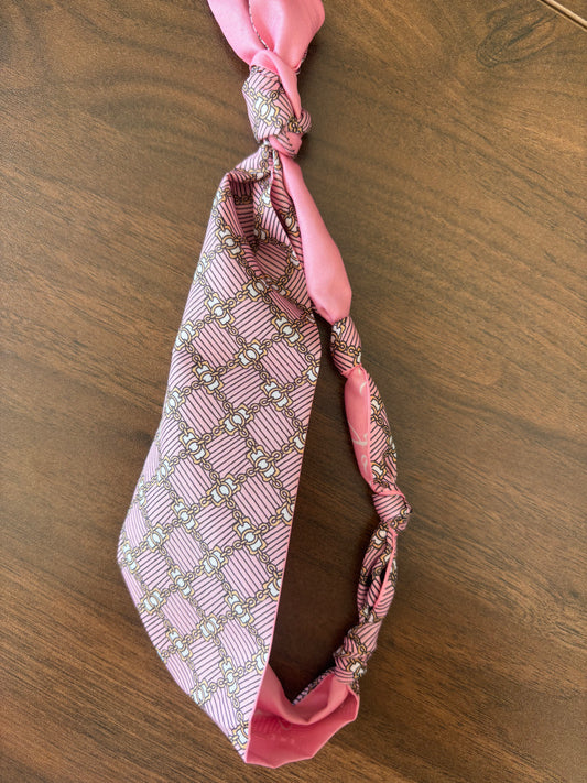 Festive Pink Scarf