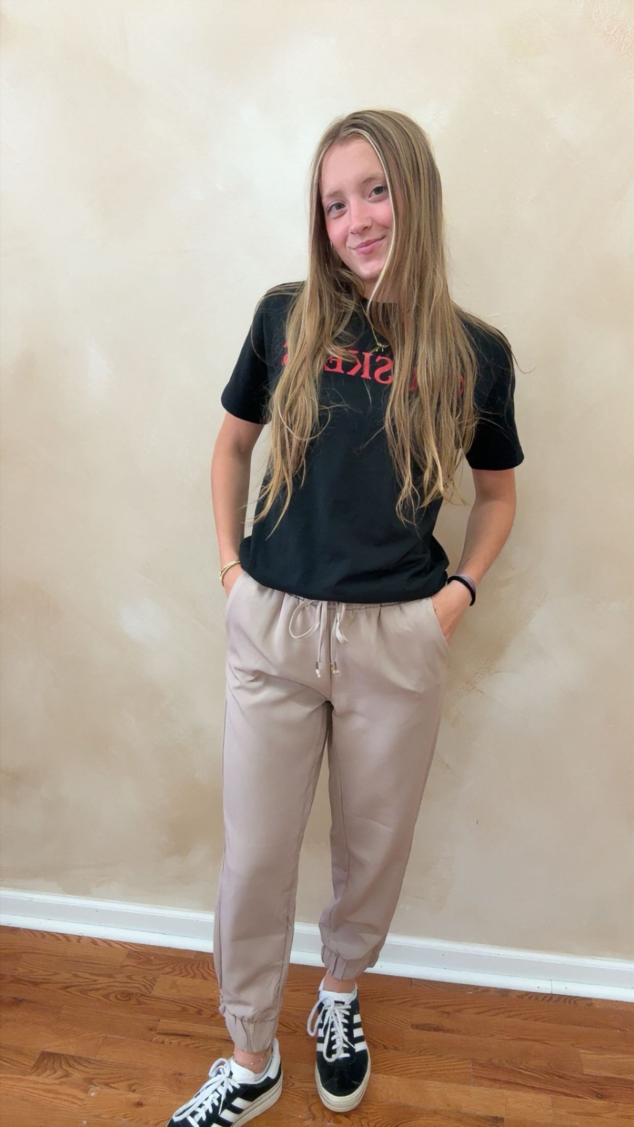 Talia Joggers | Tan
