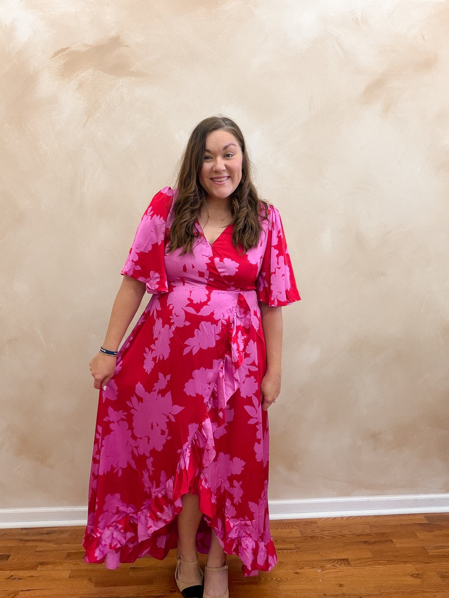 Lola Maxi Wrap Dress