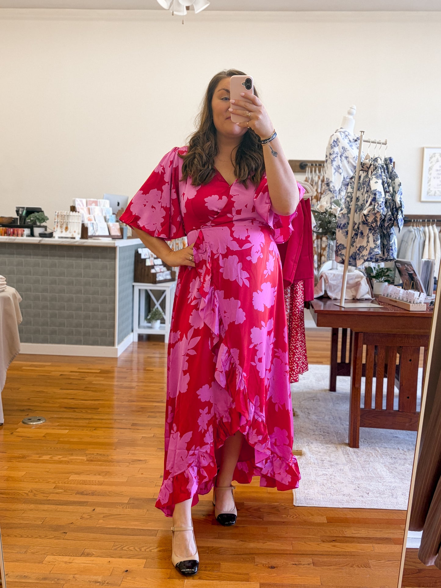 Lola Maxi Wrap Dress