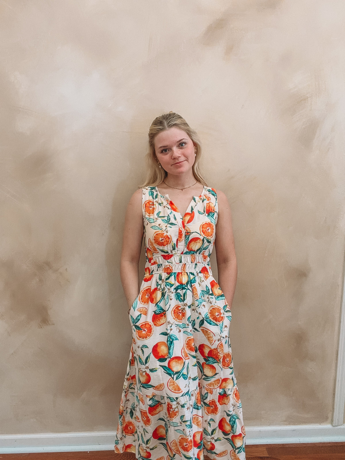 Daphne Citrus Dress