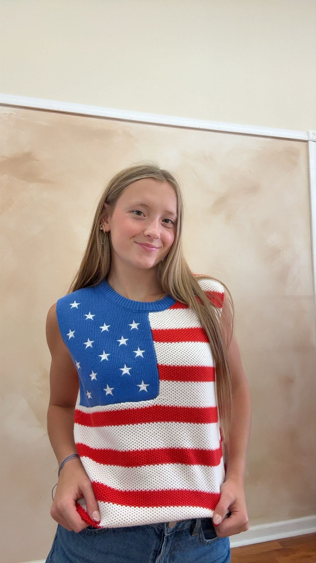American Sweetheart Sweater Top