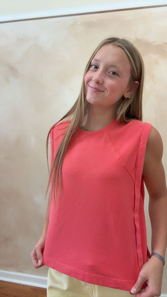 Tiff Tank | Coral