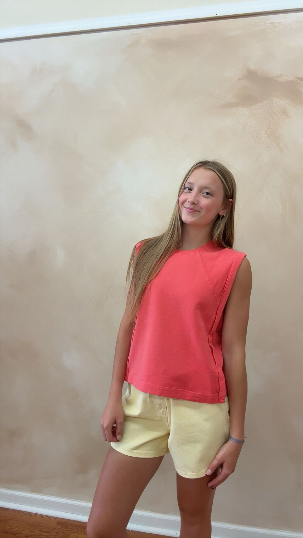 Tiff Tank | Coral