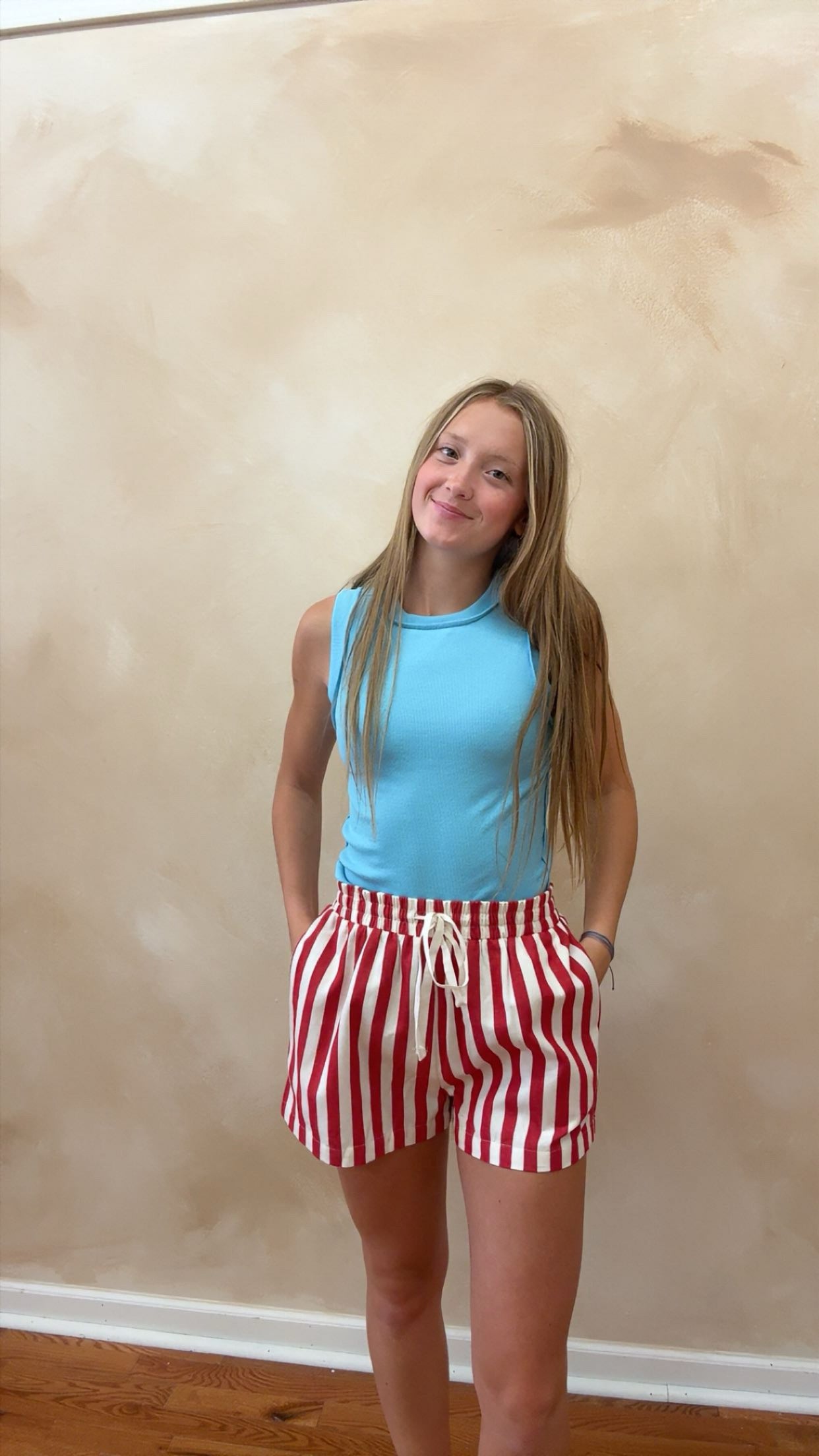 Olivia Striped Shorts