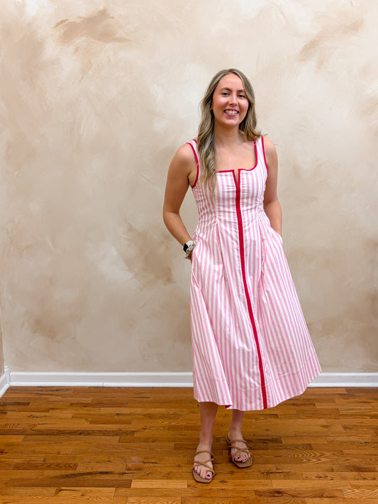 Margot Striped Dress