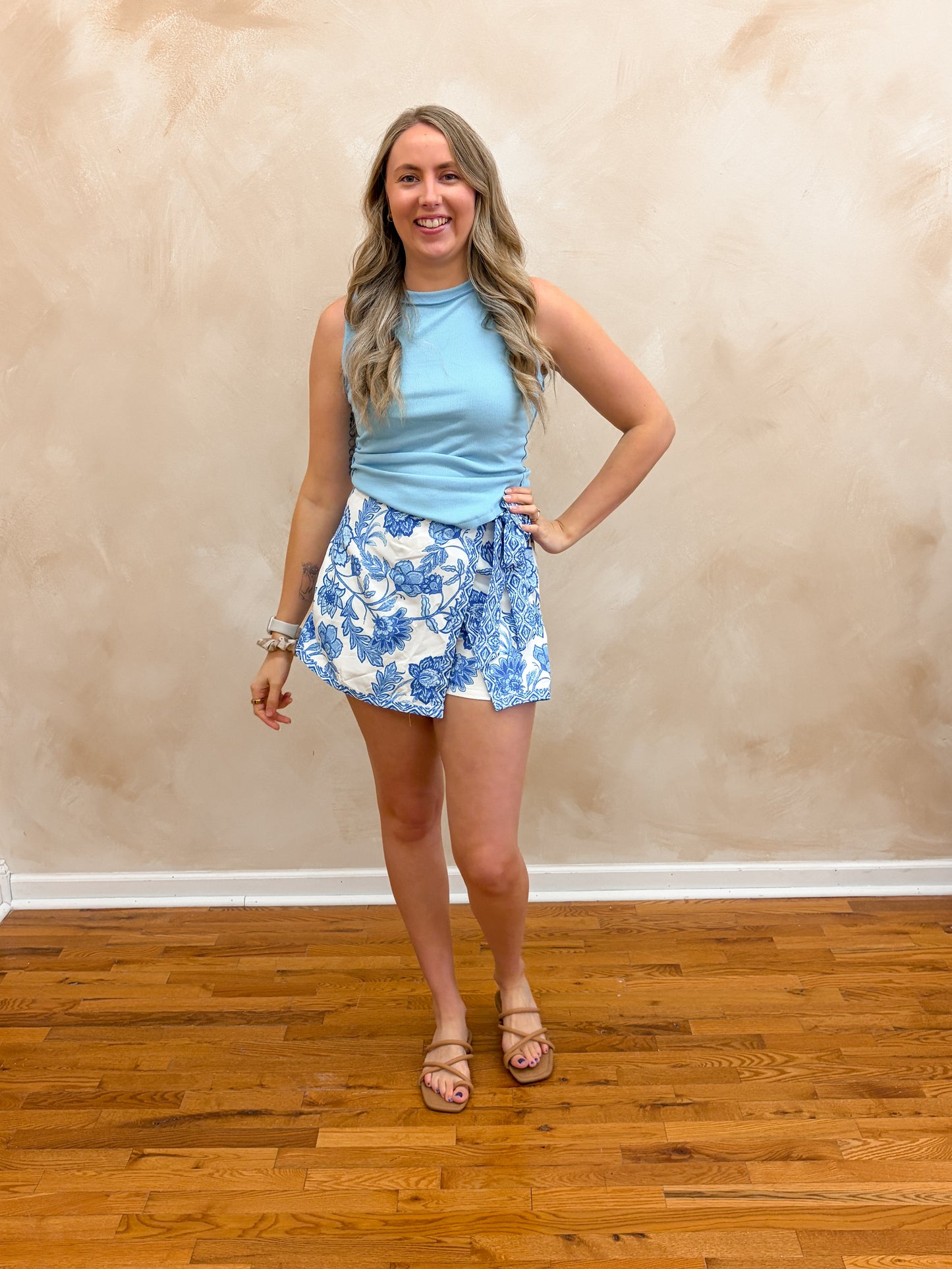 Elsie Printed Shorts