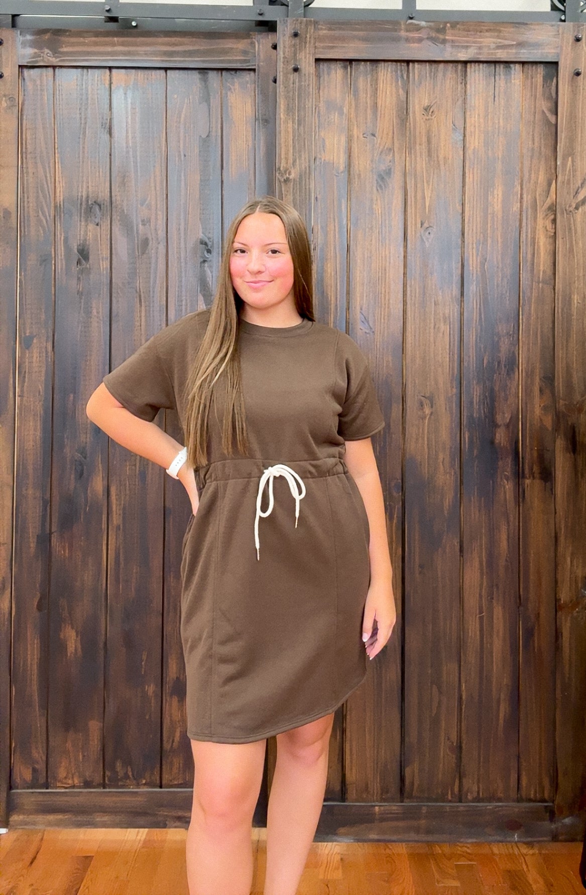Blake Casual Dress | Chocolate