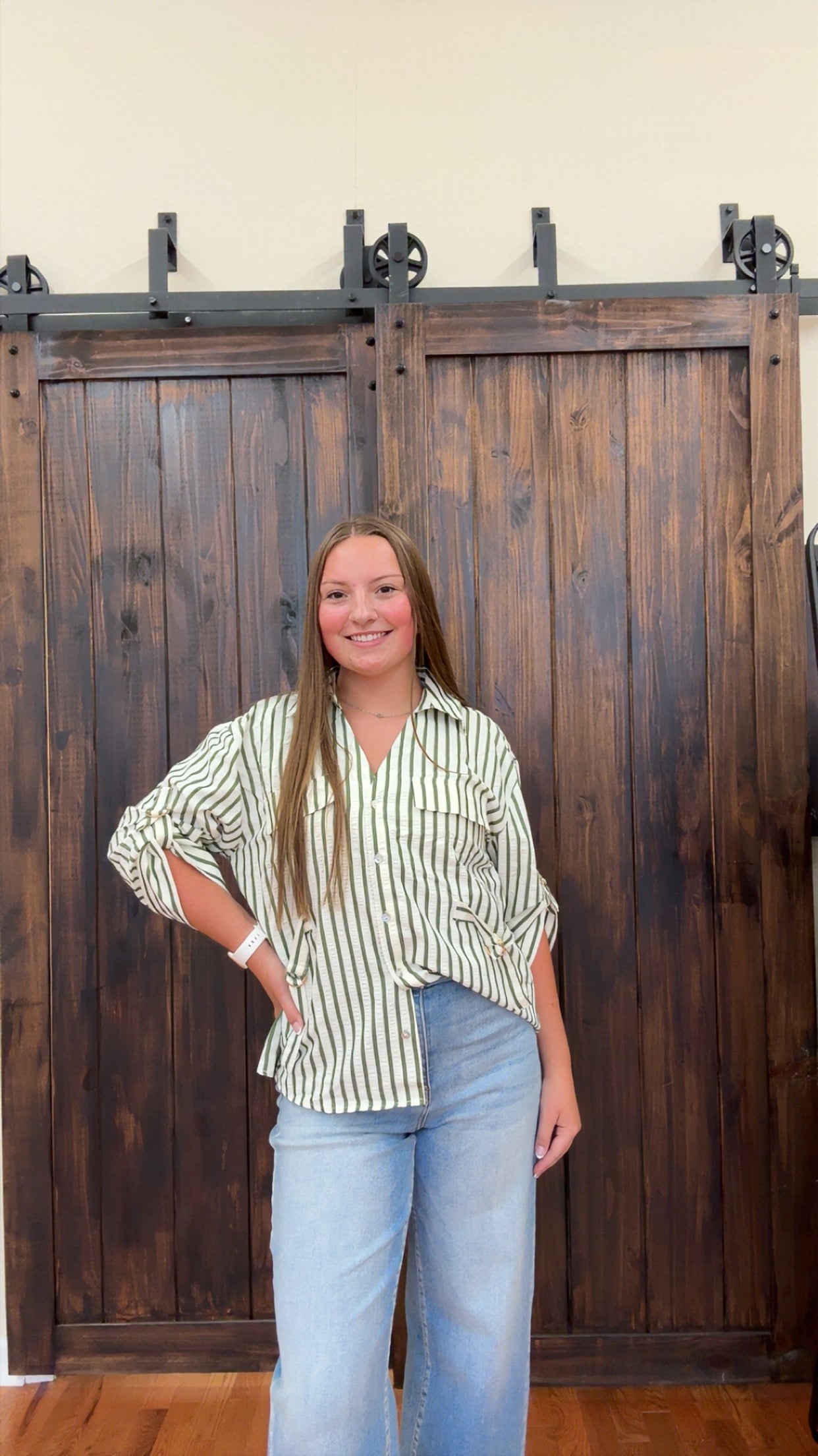 Caroline Blouse | Olive