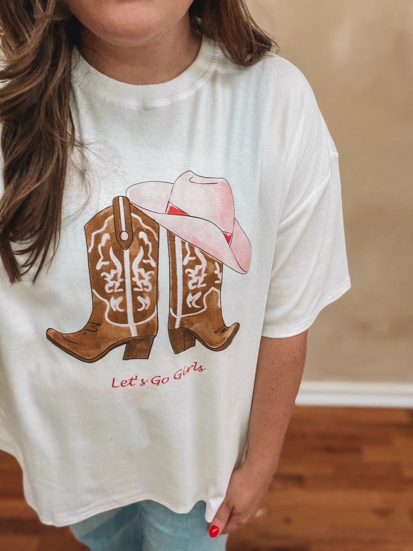 Shania Boots Tee