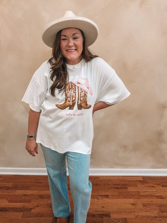 Shania Boots Tee