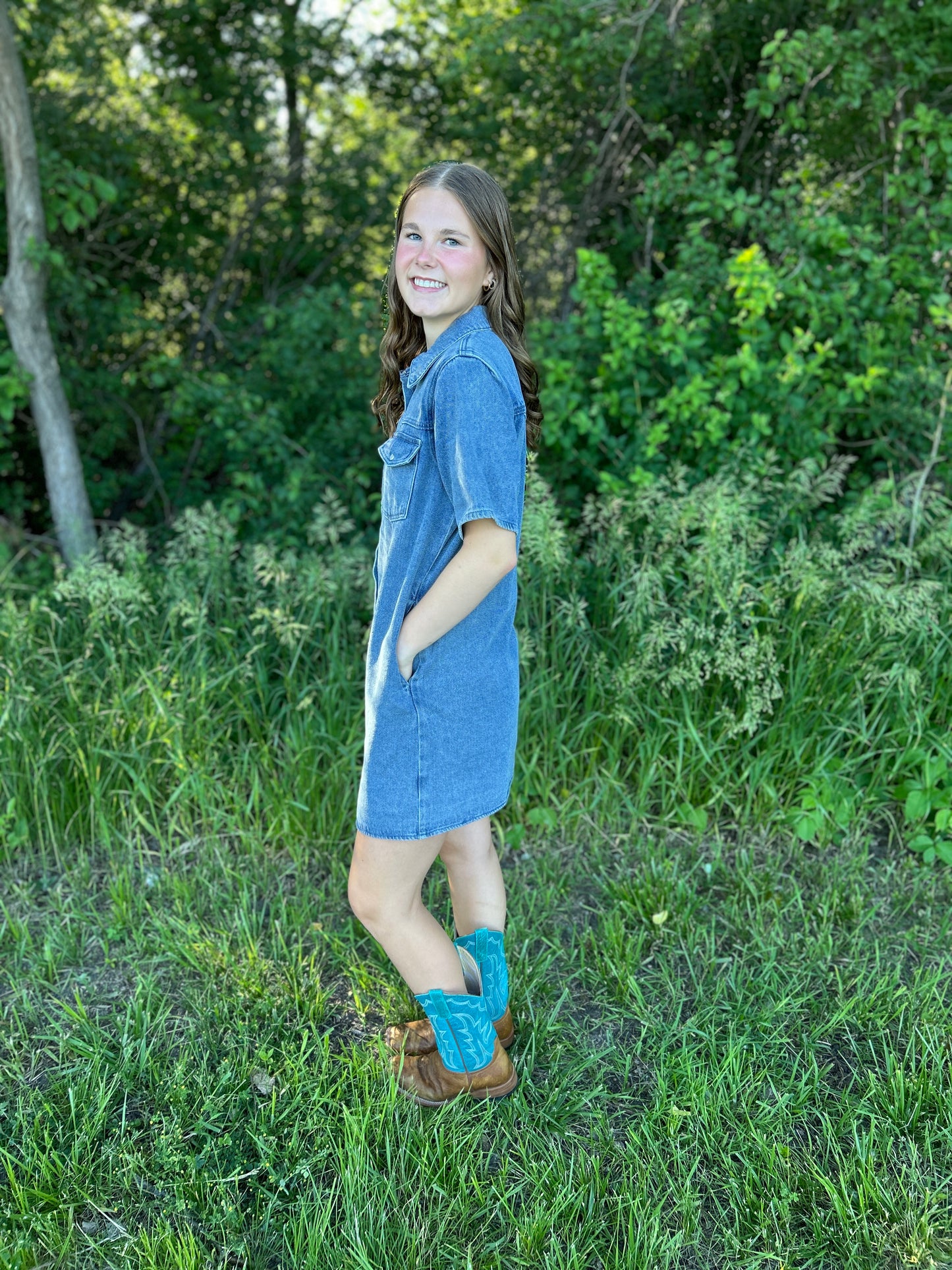 Claire Denim Dress