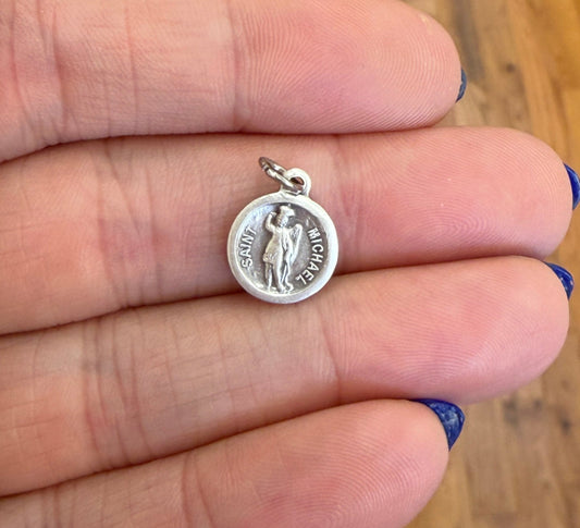 Mini St. Michael Medal | Silver
